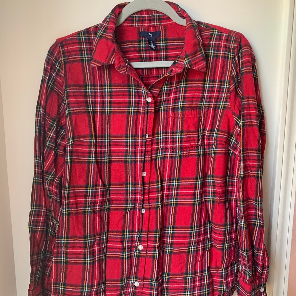 Red GAP Flannel